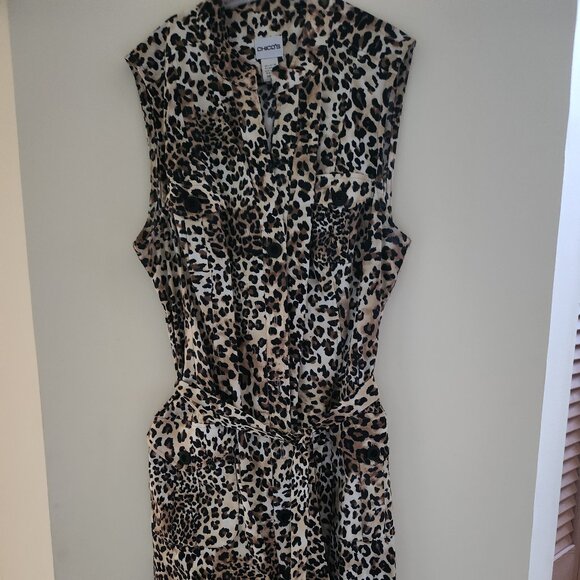 Short Leopard Dress - Picture 1 of 1